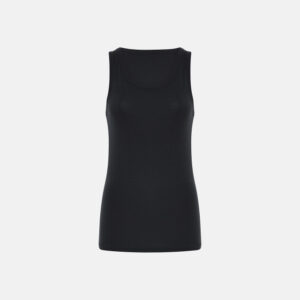 Tanktop | 100% merino uld | Sort