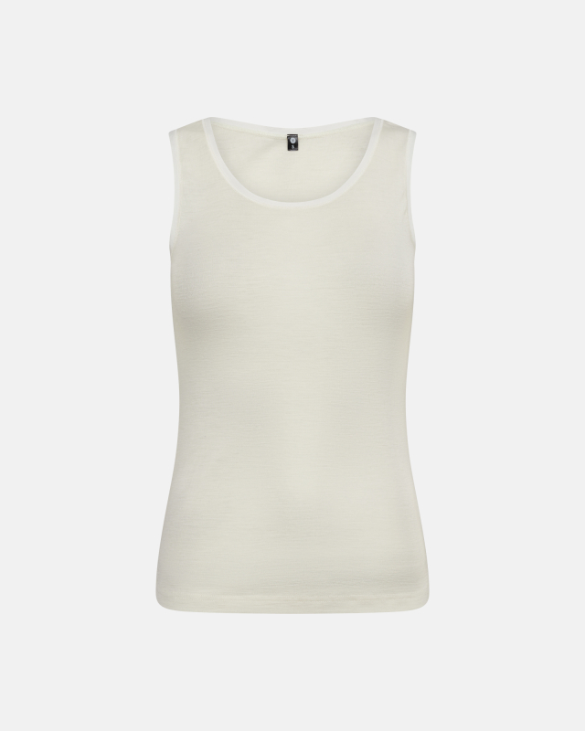 Tanktop | 100% uld | Ivory Tanktop | 100% uld | Ivory