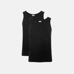 Tanktop 2-pak | 100% økologisk bomuld | Sort