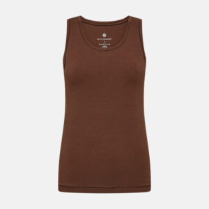 Tanktop | Bambusviskose | Brun