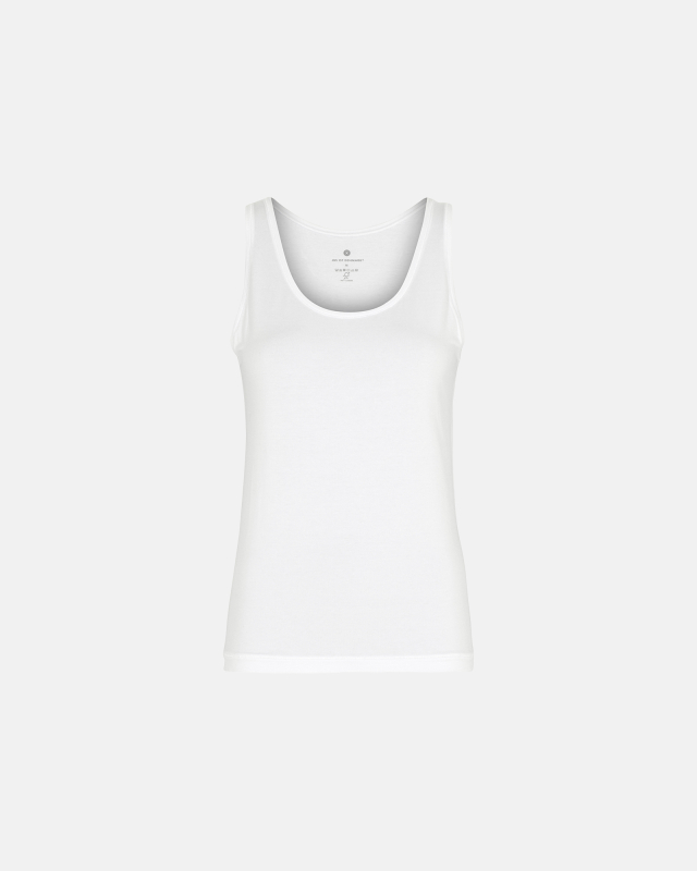 Tanktop | Bambusviskose | Hvid Tanktop | Bambusviskose | Hvid