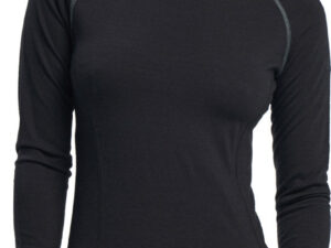 Tenson Himalaya Merino Top, Skiundertrøje Dame Sort