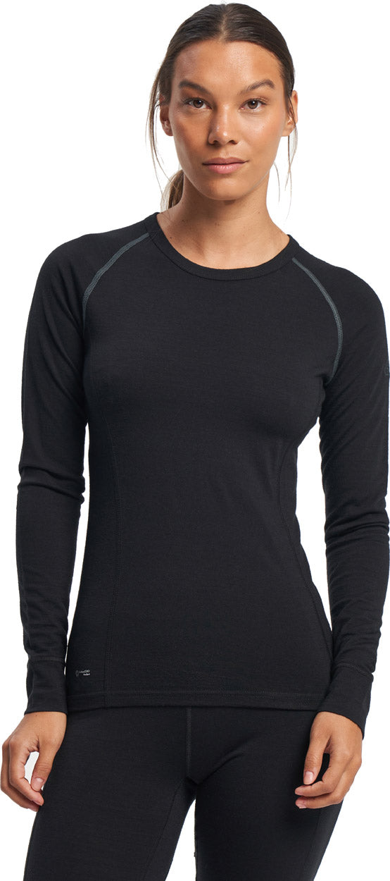 Tenson Himalaya Merino Top, Skiundertrøje Dame Sort Tenson Himalaya Merino Top, Skiundertrøje Dame Sort