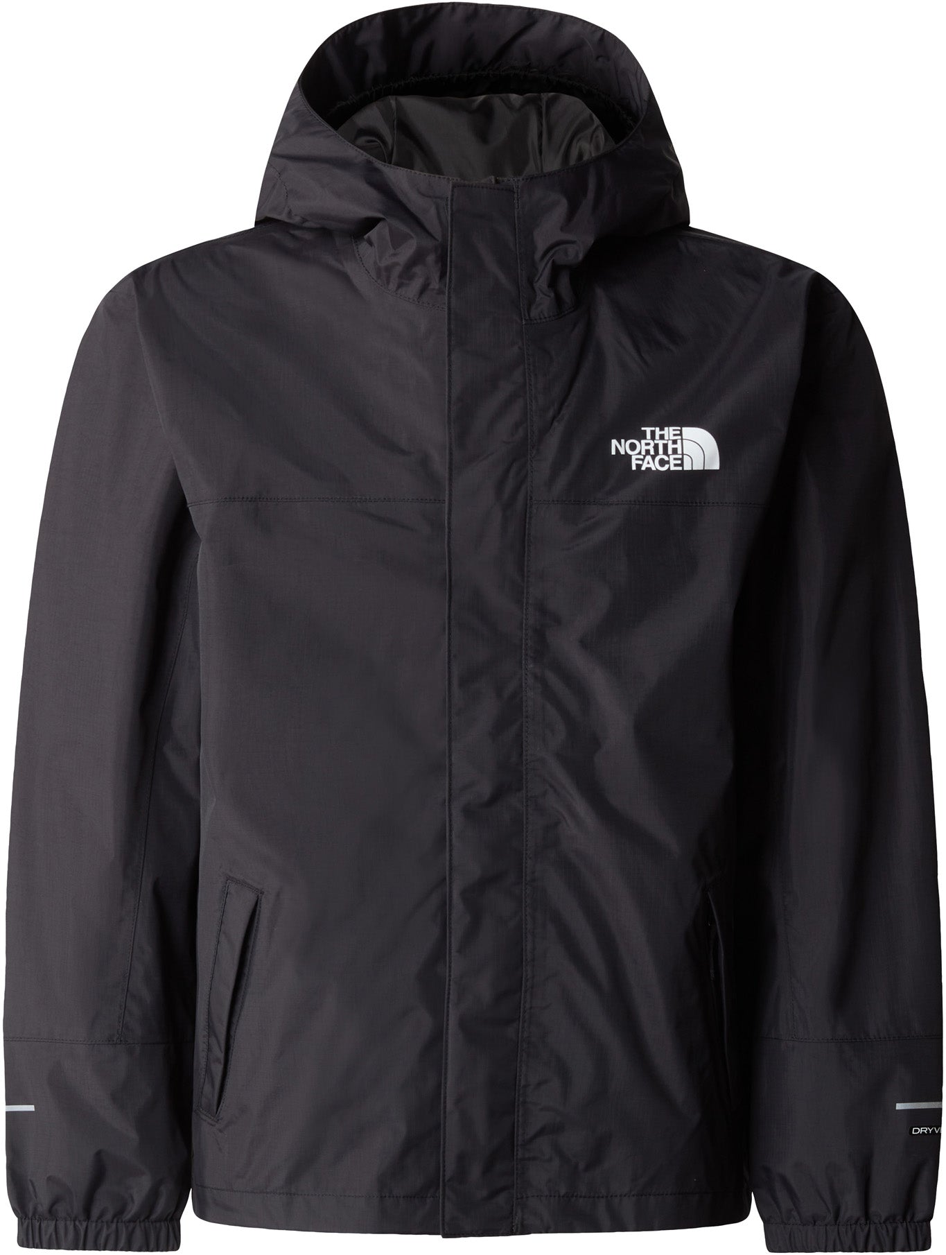 The North Face Antora Regnjakke Unisex 1012 År / L Sort The North Face Antora Regnjakke Unisex 1012 År / L Sort