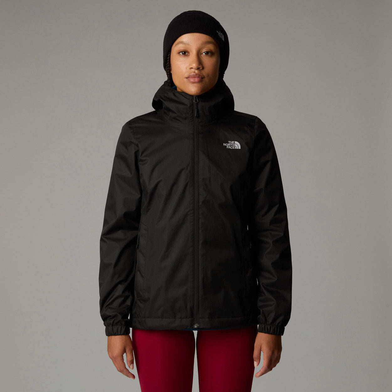 The North Face Quest Regnjakke Dame Xs Sort The North Face Quest Regnjakke Dame Xs Sort
