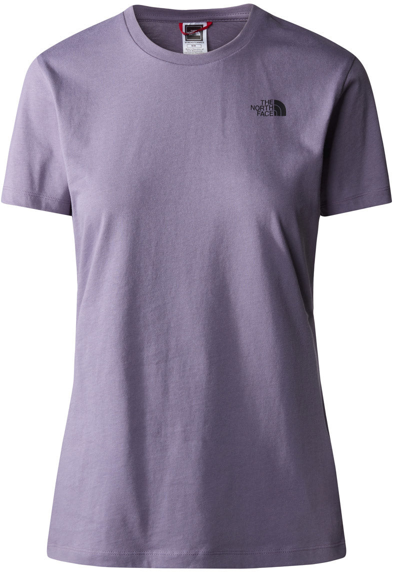 The North Face Simple Dome Tshirt Dame Xs Lilla The North Face Simple Dome Tshirt Dame Xs Lilla