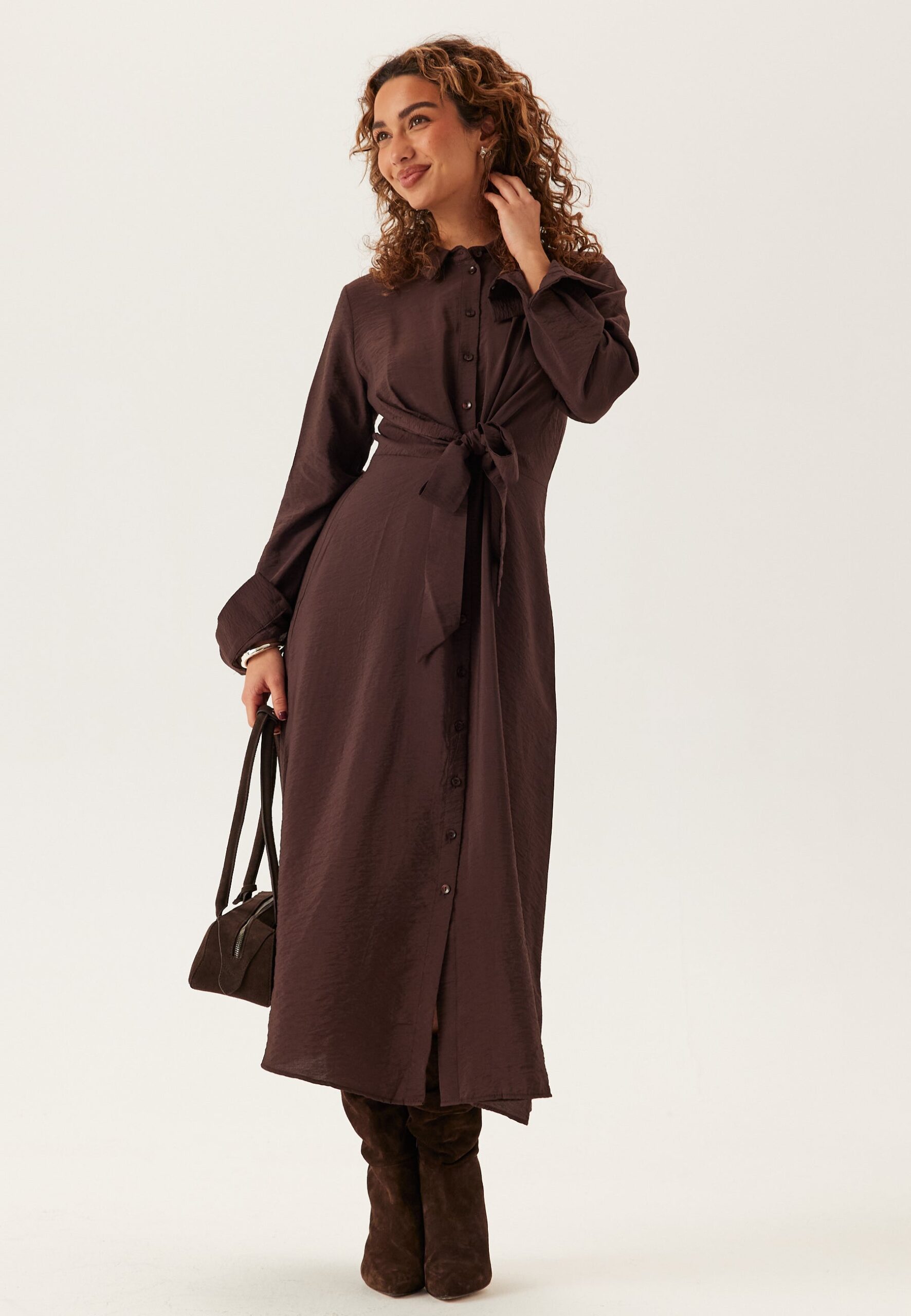 Tie Detail Shirt Dress Tie Detail Shirt Dress