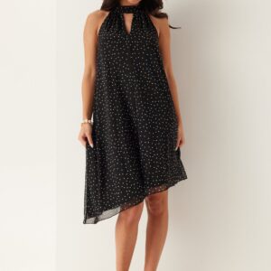 Tie Reversible Short Mesh Dress