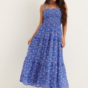 Tjw Aop Chiffon Maxi Dress Ext