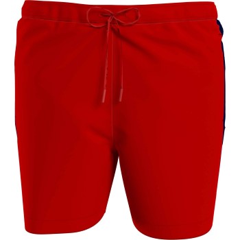 Tommy Hilfiger Badebukser Medium Drawstring Woven Swimshorts Rød polyamid Medium Herre Tommy Hilfiger Badebukser Medium Drawstring Woven Swimshorts Rød polyamid Medium Herre