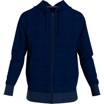 Tommy Hilfiger Tonal Relaxed Fit Lounge Hoody Mørkblå Medium Herre Tommy Hilfiger Tonal Relaxed Fit Lounge Hoody Mørkblå Medium Herre