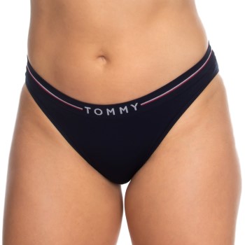 Tommy Hilfiger Trusser Seamless Curve Bikini Brief Marineblå polyamid X-Large Dame Tommy Hilfiger Trusser Seamless Curve Bikini Brief Marineblå polyamid X-Large Dame