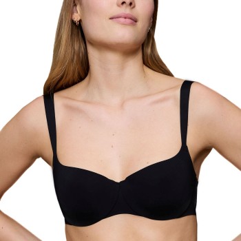 Triumph BH Body Make-Up Illusion Balconette Bra Sort B 70 Dame Triumph BH Body Make-Up Illusion Balconette Bra Sort B 70 Dame