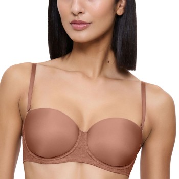 Triumph BH Signature Sheer Wired Balconette Bra Brun B 70 Dame Triumph BH Signature Sheer Wired Balconette Bra Brun B 70 Dame