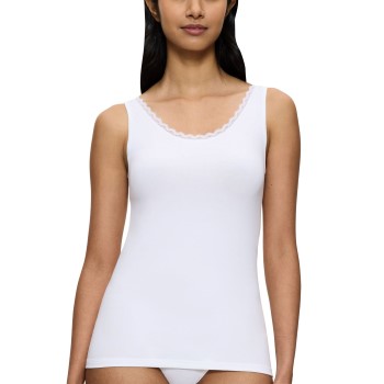 Triumph Feel Of Cotton Tank Top Hvid bomuld 38 Dame Triumph Feel Of Cotton Tank Top Hvid bomuld 38 Dame
