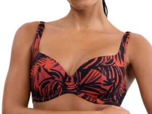Triumph Summer Palm Wired Bikini Top Flerfarvet F 46 Dame