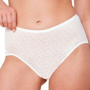 Triumph Trusser Signature Sheer Maxi Hvid 38 Dame