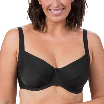 Trofe Mix Bikini Underwire Bra Sort B 38 Dame Trofe Mix Bikini Underwire Bra Sort B 38 Dame