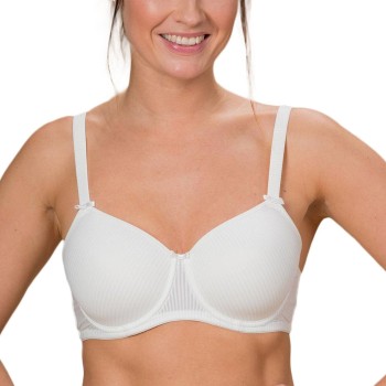 Trofe Sanna Underwire Stripe Bra BH Hvid B 70 Dame Trofe Sanna Underwire Stripe Bra BH Hvid B 70 Dame