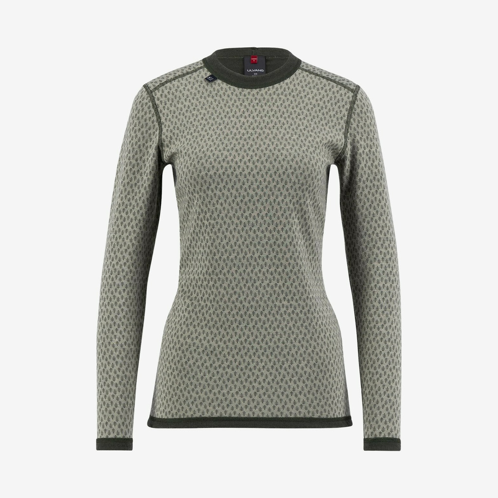 Ulvang - Comfort 200 uldundertrøje til dame (Grå) - XS Ulvang - Comfort 200 uldundertrøje til dame (Grå) - XS
