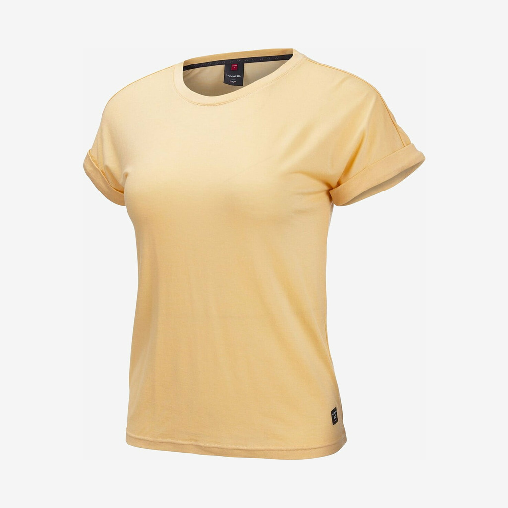 Ulvang - T-shirt i uld dame (Gul) - XS Ulvang - T-shirt i uld dame (Gul) - XS
