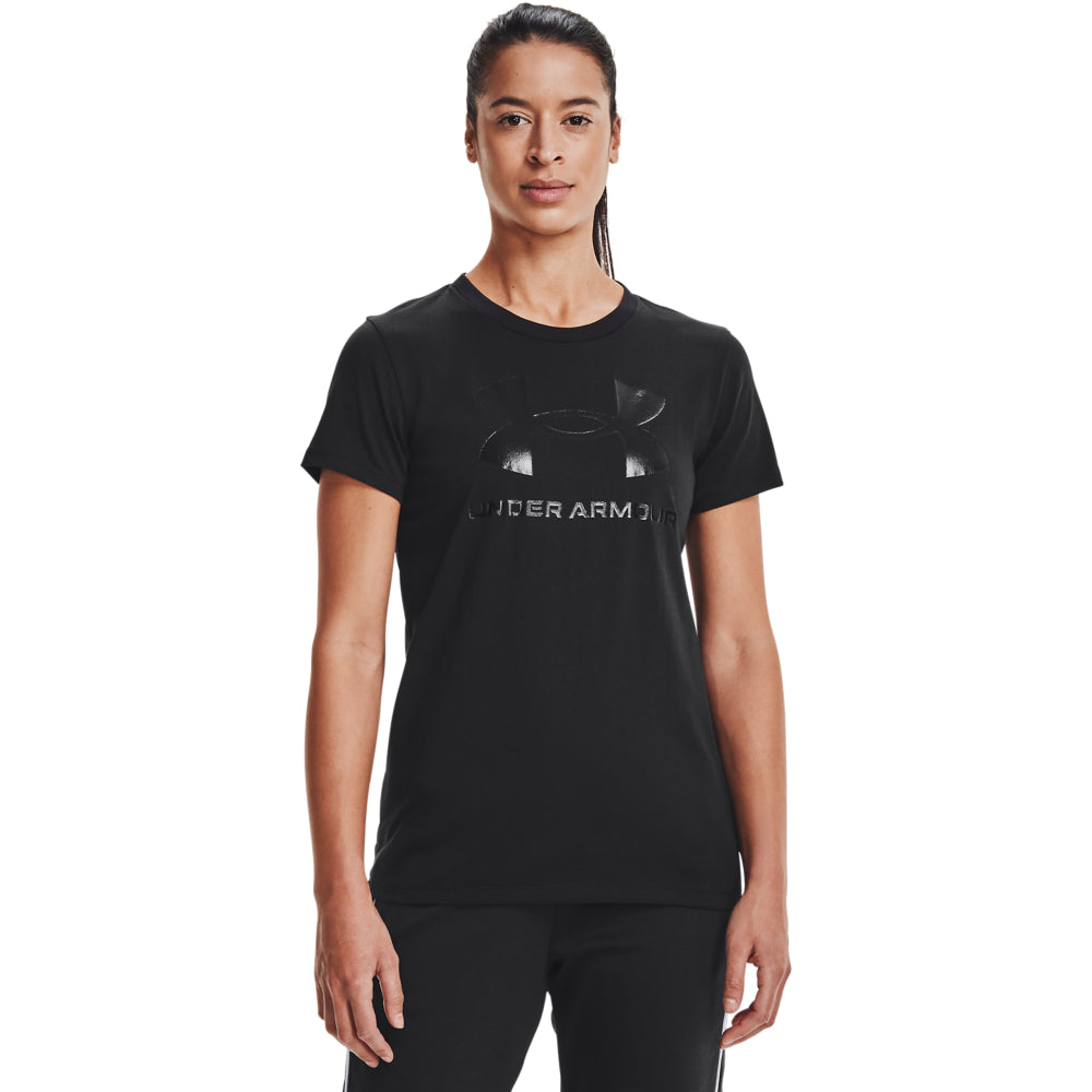 Under Armour Sportstyle Graphic Trænings Tshirt Dame Xs Sort Under Armour Sportstyle Graphic Trænings Tshirt Dame Xs Sort