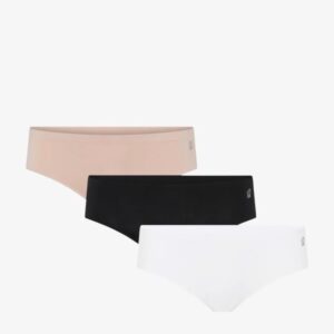 Urban Quest Bamboo Bikini Brief 3-Pack Hvid / Sort / Pink - Komfortabelt undertøj til aktive kvinder