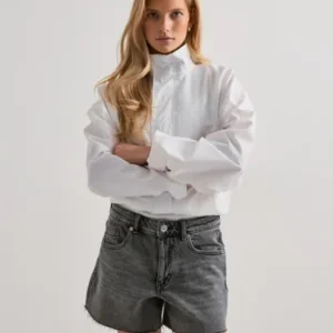 Vero Moda - Grå - Vmtess Mr Short Dnm Shorts Mix Ga N
