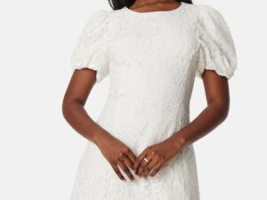 Vicava O-neck S/S Lace short dress