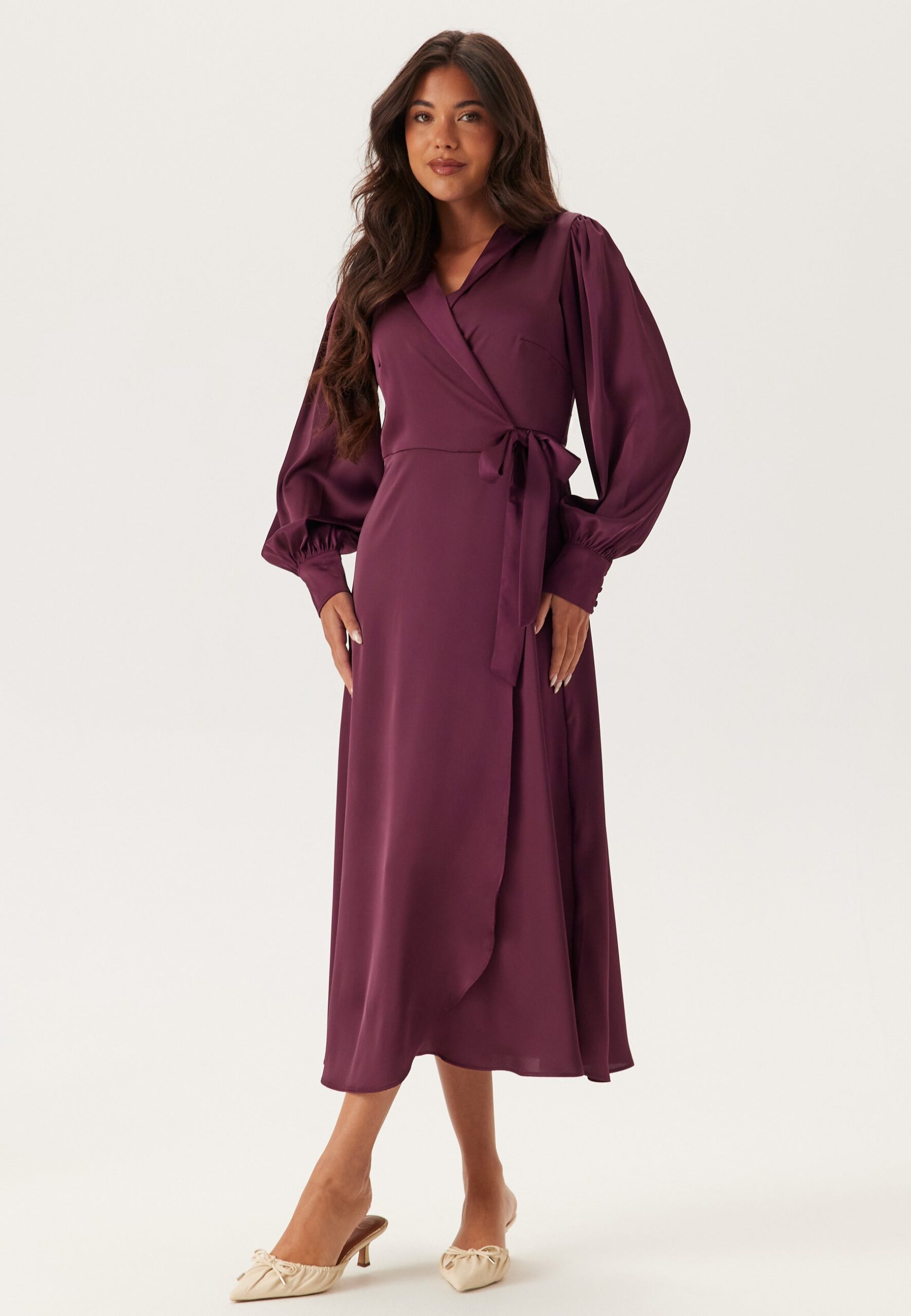 Vienna Ravenna L/S Ankle Wrap Dress Vienna Ravenna L/S Ankle Wrap Dress
