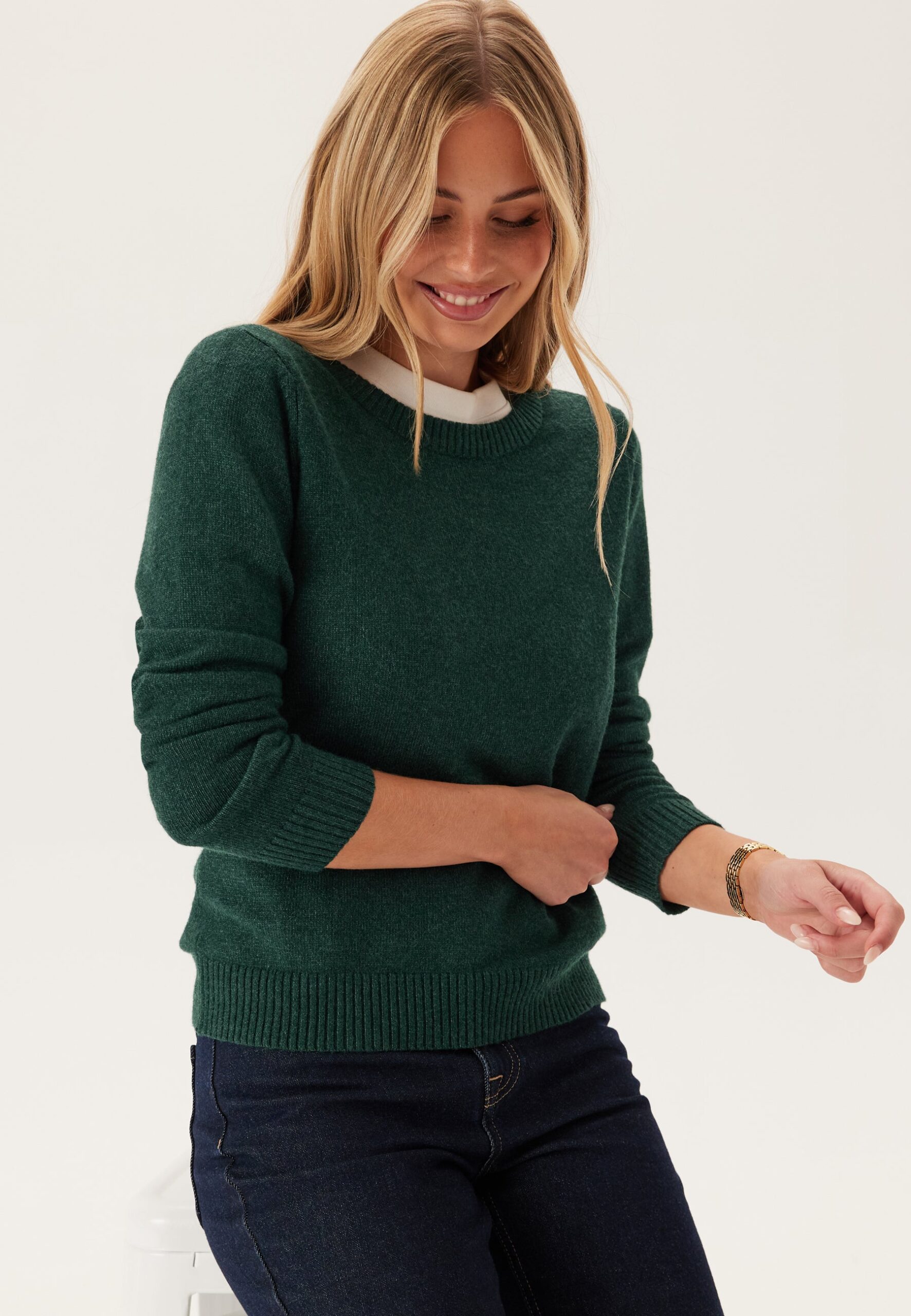 Viril O-neck L/S KNIT TOP Viril O-neck L/S KNIT TOP
