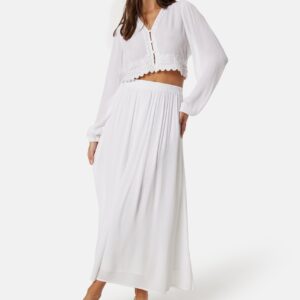 Viscose Crepe Maxi Skirt