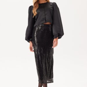Vizikki Midi Sequin Skirt