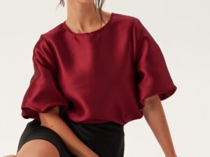 Vmdaisy 2/4 O-NECK SHORT TOP