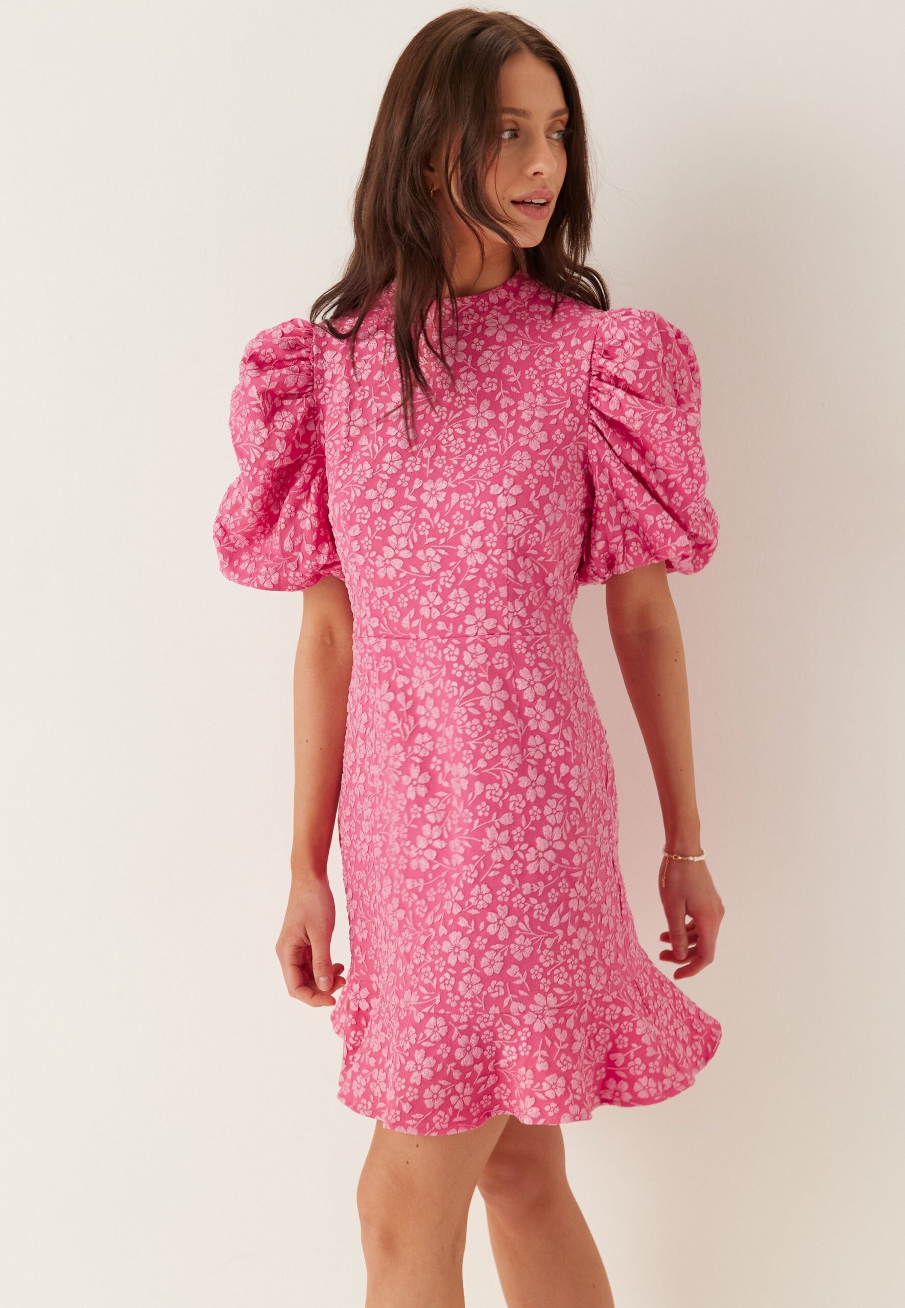 Vmfiona Ss High Neck Short Dress Vmfiona Ss High Neck Short Dress