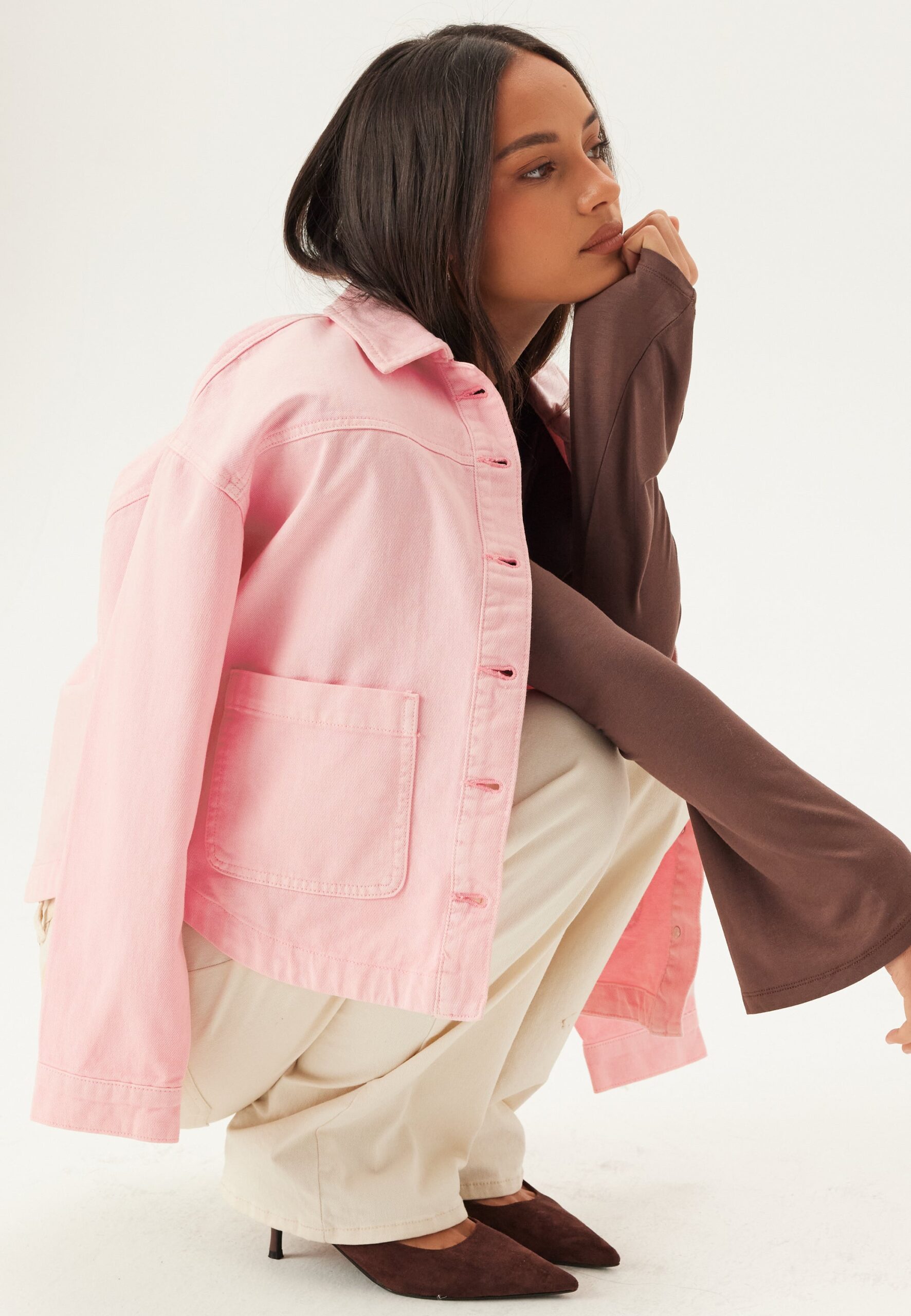 Vmjamie Ls Denim Shacket Mix N Vmjamie Ls Denim Shacket Mix N