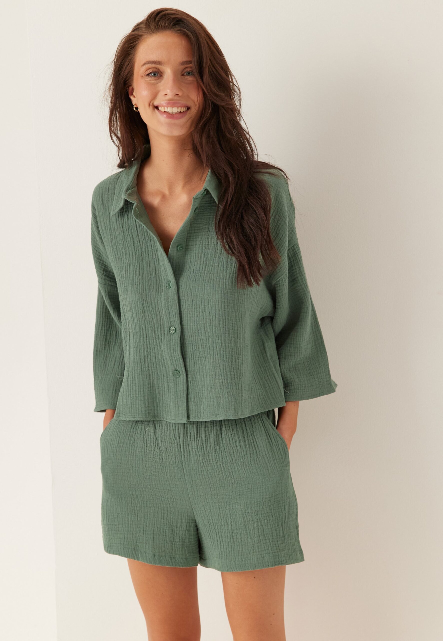 Vmnatali Crop Shirt Vmnatali Crop Shirt