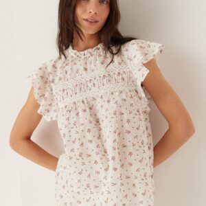 Vmtrine Sl Lace Top