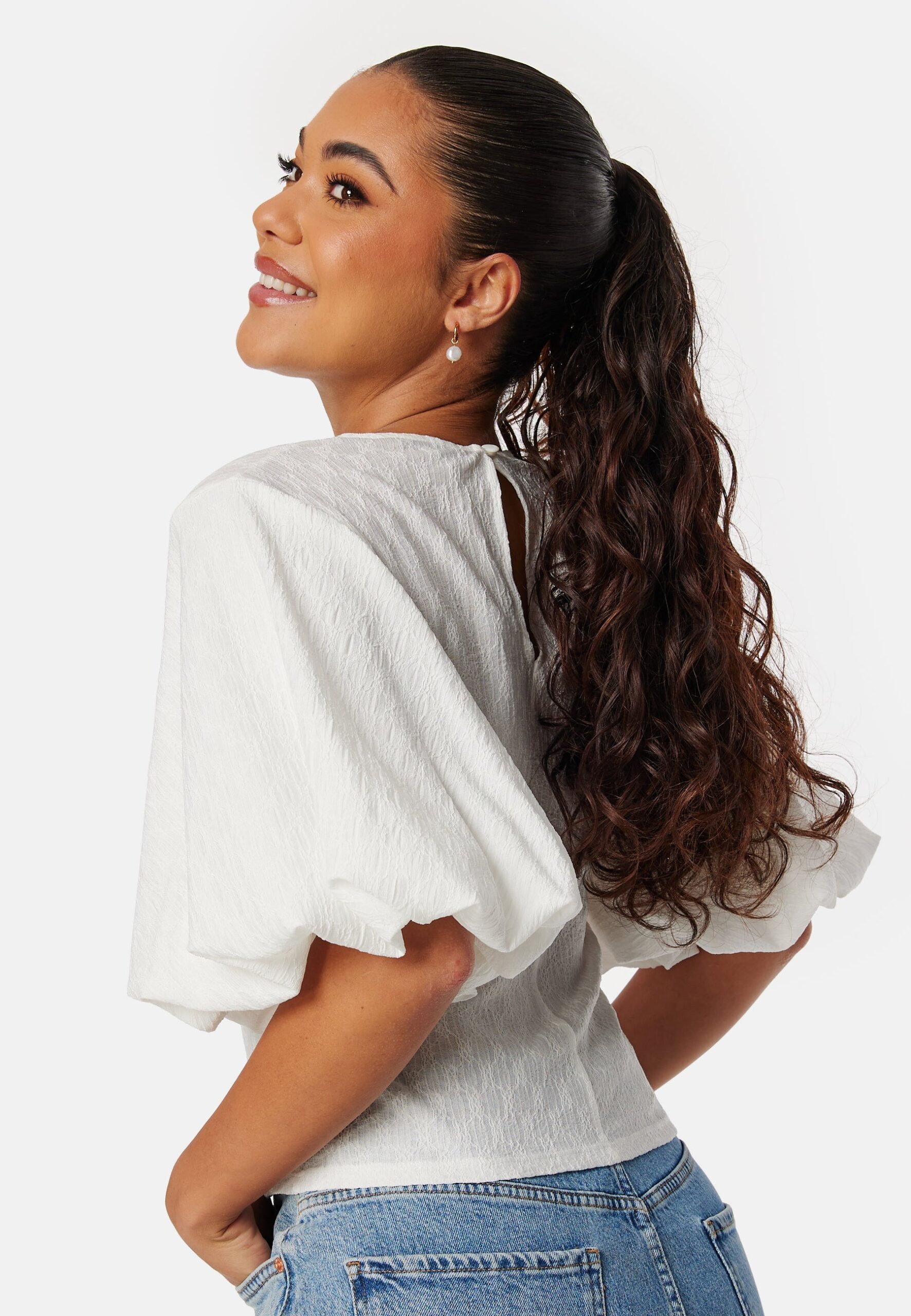 Volume Sleeve Blouse Volume Sleeve Blouse