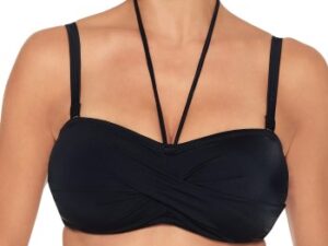 Wiki Basic Bandeau Bikini Top Sort B 70 Dame