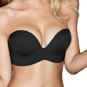 Wonderbra BH Ultimate Silhouette Micro Strapless Sort B 70 Dame Wonderbra BH Ultimate Silhouette Micro Strapless Sort B 70 Dame