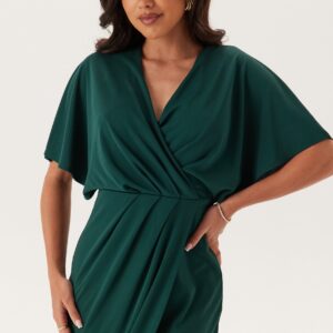 Wrap Slit Maxi Dress