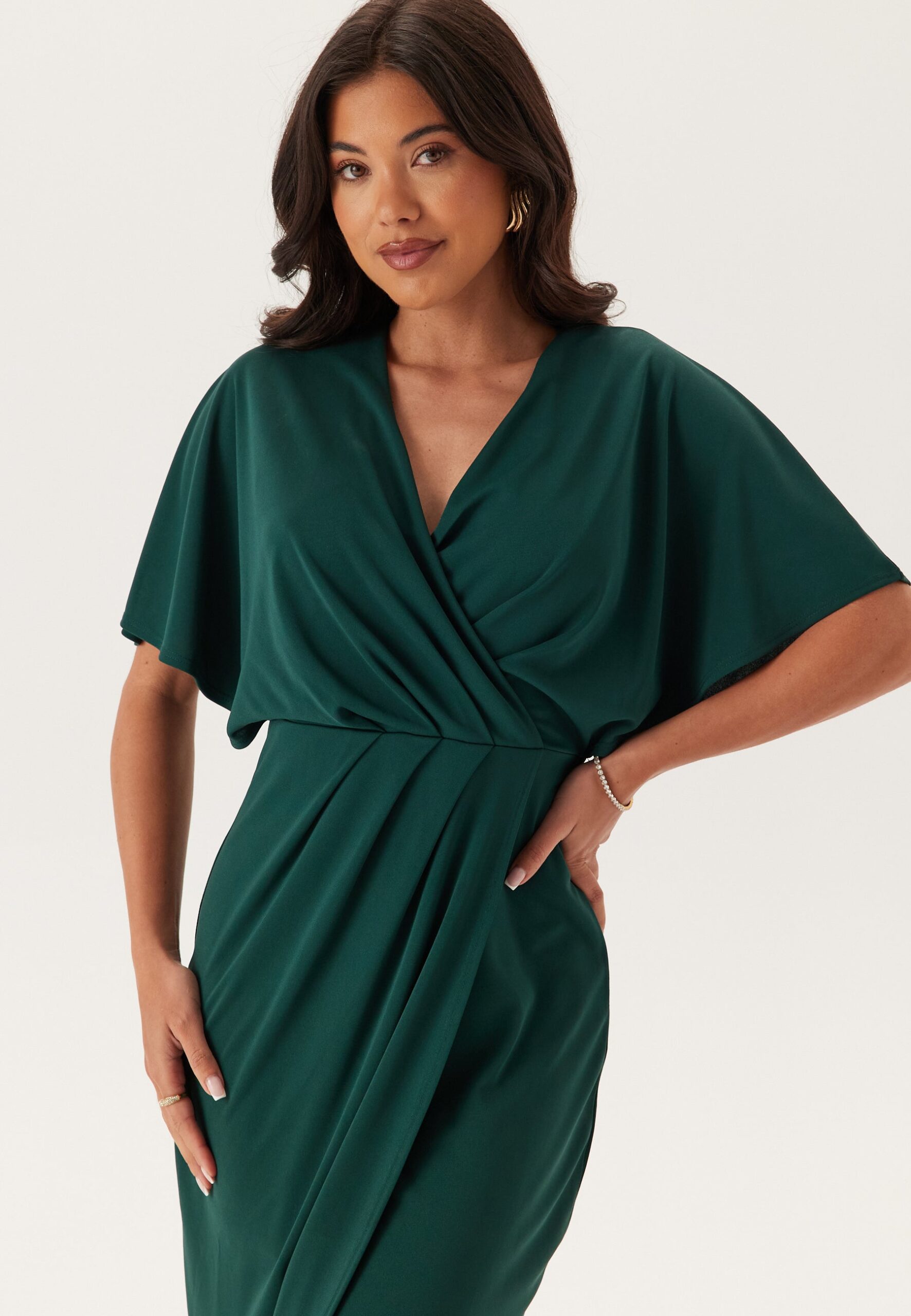 Wrap Slit Maxi Dress Wrap Slit Maxi Dress