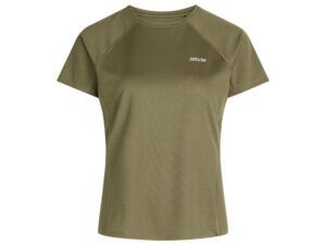 Zebdia Grøn Sports T-shirt til Løb - Komfortabel og Åndbar SS Tee til Aktivitet