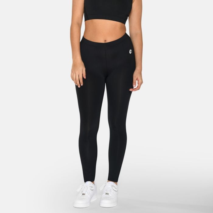 Zebdia Lange Tights Dame Str. L - Sort til løb og træning med optimal komfort Zebdia Lange Tights Dame Str. L - Sort til løb og træning med optimal komfort