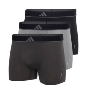 adidas 3P Active Micro Flex Trunk Sort/Grå polyester Small Herre