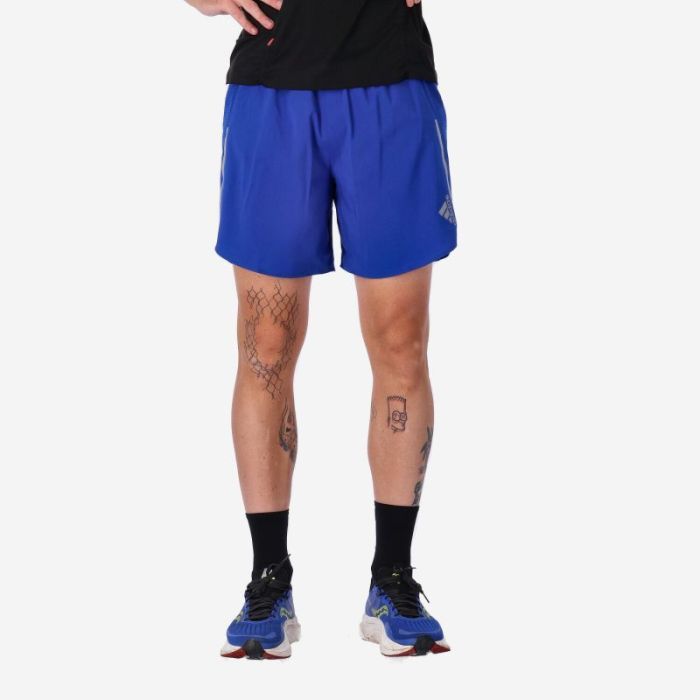 adidas D4R 7" Løbe- og Træningsshorts, Str. S, Blå med Reflekser og Lomme til Herre adidas D4R 7" Løbe- og Træningsshorts, Str. S, Blå med Reflekser og Lomme til Herre