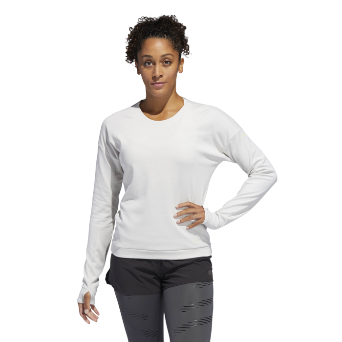 adidas Supernova Run Cru T-shirt Dame Hvid/raw White - Komfortabel til løb og træning adidas Supernova Run Cru T-shirt Dame Hvid/raw White - Komfortabel til løb og træning