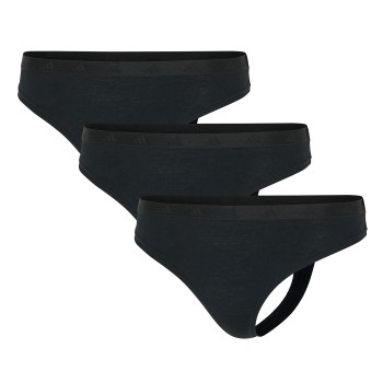 adidas Trusser 3P Sport Active Essentials Low Rise Thongs Sort polyamid Small Dame adidas Trusser 3P Sport Active Essentials Low Rise Thongs Sort polyamid Small Dame