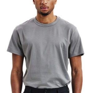 Bread and Boxers Pima Cotton Crew Neck Grå økologisk bomuld Small Herre